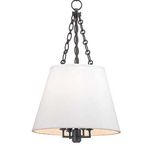 Hudson Valley Burdett 4 Light Pendant Aged Brass
