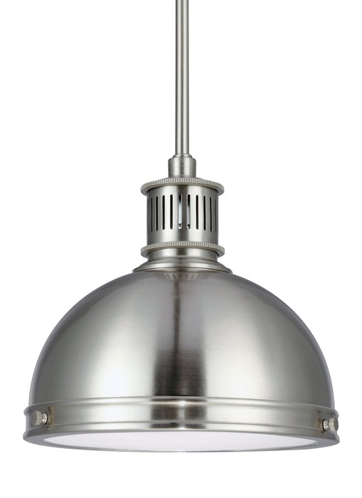 Sea Gull 65085 Pratt Street Metal 1-lt 10" Pendant