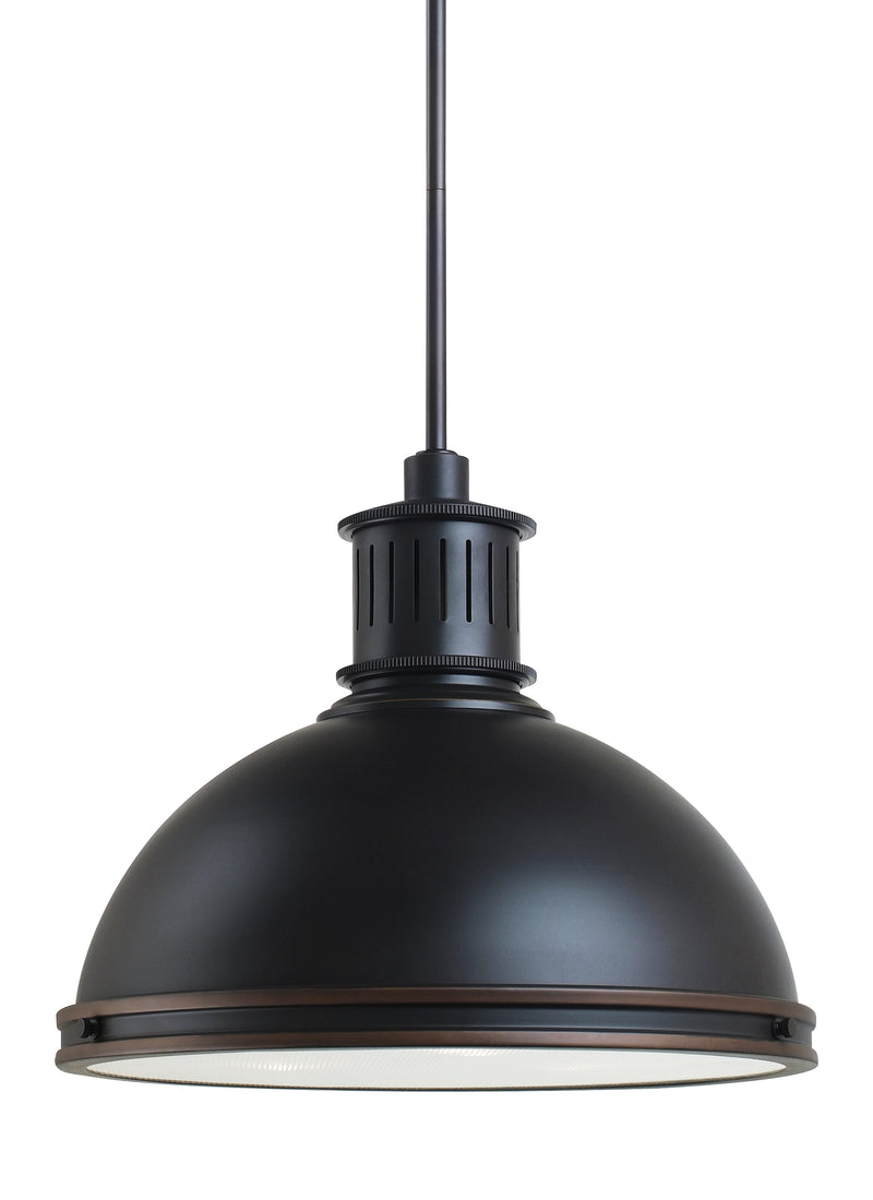 Generation 65087 Pratt Street Metal 3-lt 16" Pendant