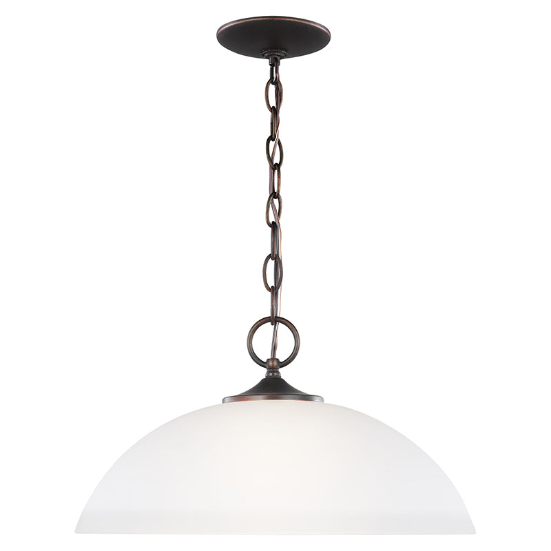 Sea Gull 6516501EN3 Geary 1-lt 16" LED Pendant
