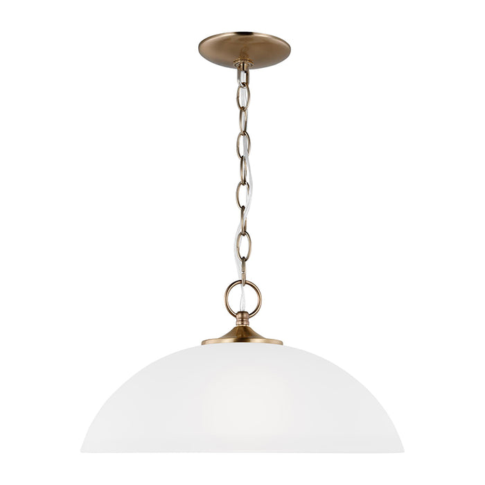 Sea Gull 6516501EN3 Geary 1-lt 16" LED Pendant