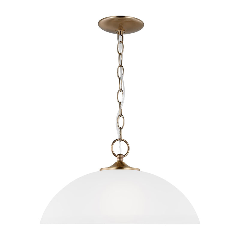 Sea Gull 6516501EN3 Geary 1-lt 16" LED Pendant