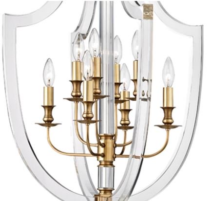 Hudson Valley 6520 Arietta 8-lt Pendant