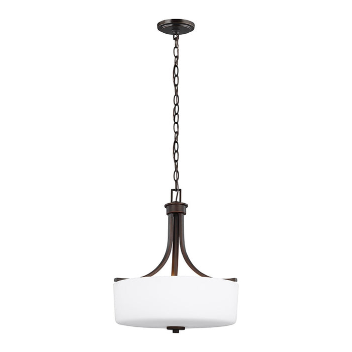 Sea Gull 6528803EN3 Canfield 3-lt 16" LED Pendant