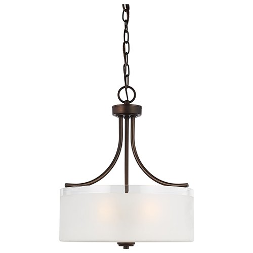Sea Gull 6539803 Norwood 3-lt 15" Pendant