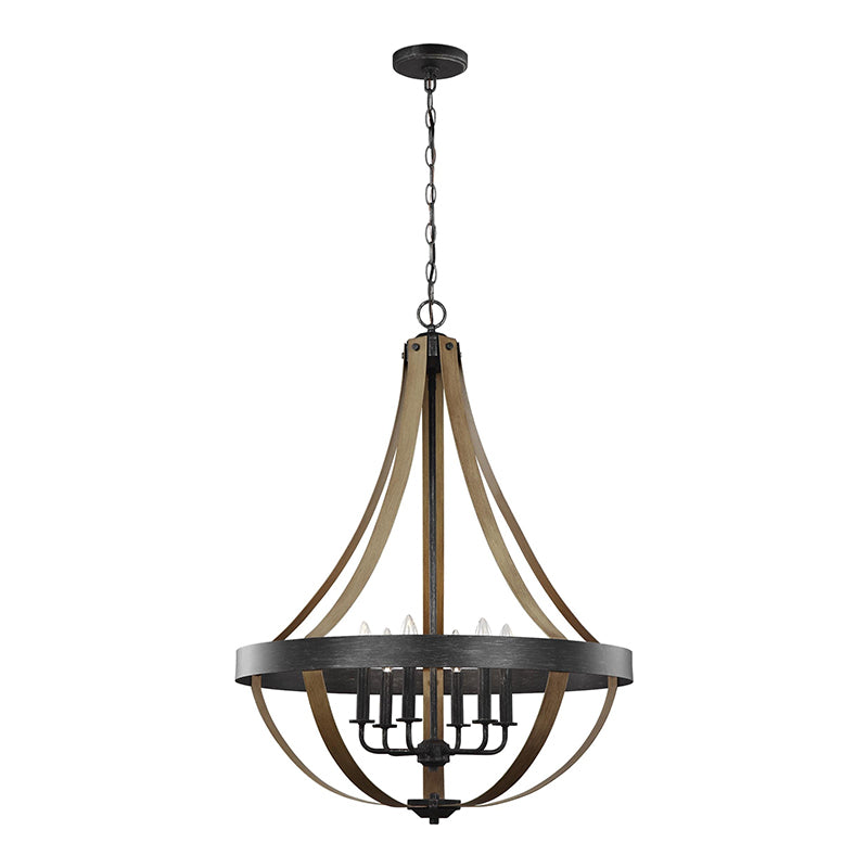 6551106 Davlin 6-lt Pendant