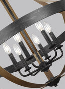6551106 Davlin 6-lt Pendant