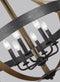 6551106 Davlin 6-lt Pendant