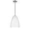 Sea Gull 6551801EN3 Norman 1-lt 13" LED Pendant with Matte White Shade