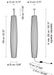 Bover Maxi S/01 4-lt 10" Pendant