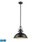 ELK 6618-LED Chadwick 1-lt 17" LED Pendant