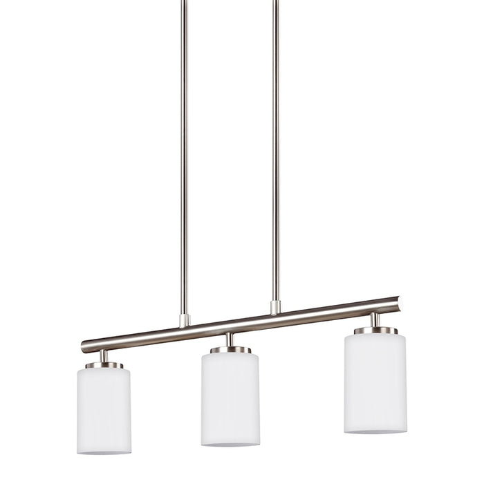 Sea Gull 66160EN3 Oslo 3-lt 25" LED Island Pendant