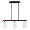 Sea Gull 66160EN3 Oslo 3-lt 25" LED Island Pendant