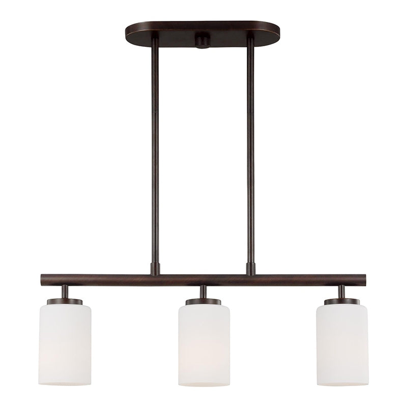 Sea Gull 66160EN3 Oslo 3-lt 25" LED Island Pendant