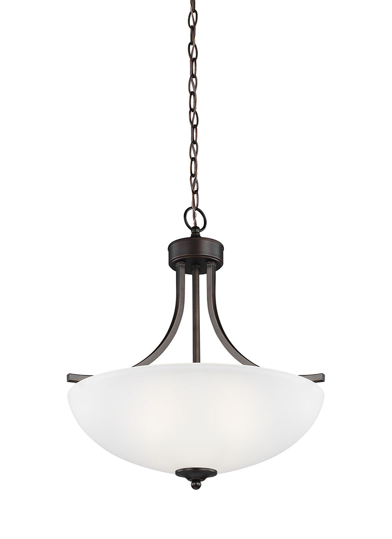 Generation 6616503 Geary 3-lt 19" Pendant