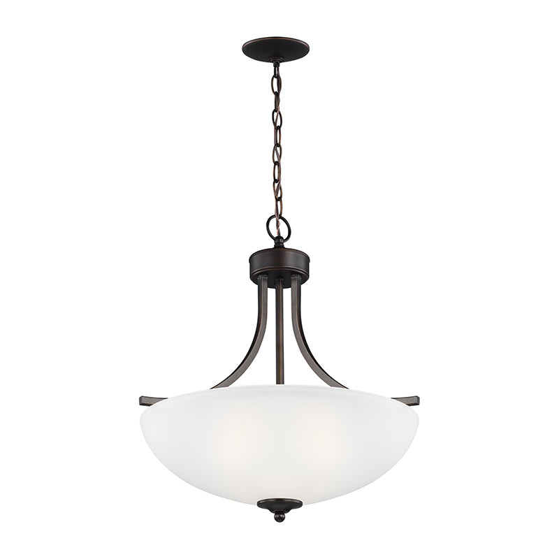 Generation 6616503EN3 Geary 3-lt 19" LED Pendant