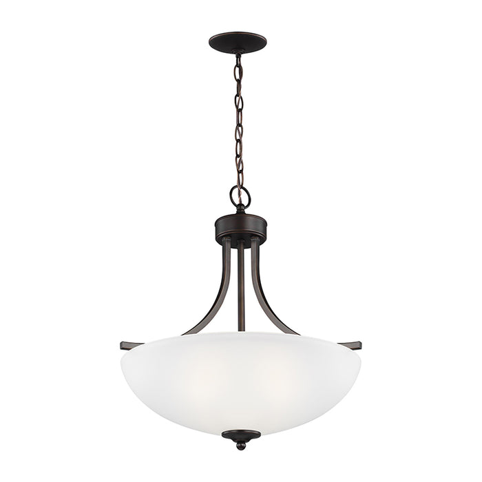 Sea Gull 6616503EN3 Geary 3-lt 19" LED Pendant