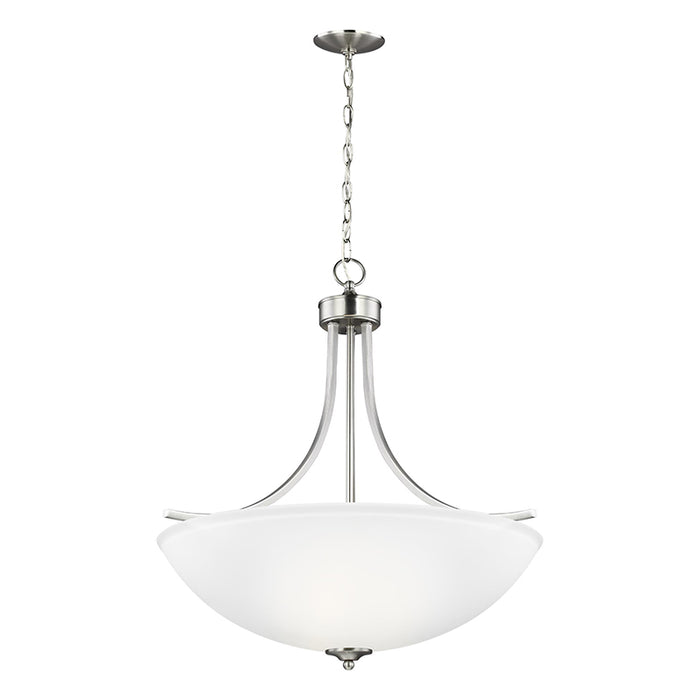 Sea Gull 6616504EN3 Geary 4-lt 25" LED Pendant