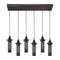ELK 6635/6RC Fulton 6-lt Pendant