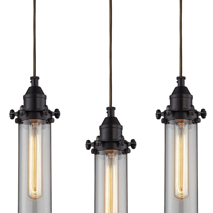 ELK 66326/6RC Fulton 6-lt Linear Pendant