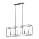 6634506EN Moffet Street 6-lt LED Island Pendant