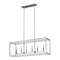 6634506EN Moffet Street 6-lt LED Island Pendant