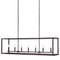Sea Gull 6634507EN Moffet Street 7-lt 54" LED Island Pendant