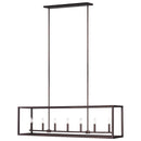 Sea Gull 6634507EN Moffet Street 7-lt 54" LED Island Pendant