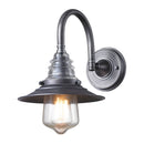 ELK 6682 Insulator Glass 1-lt 14" Tall Wall Sconce