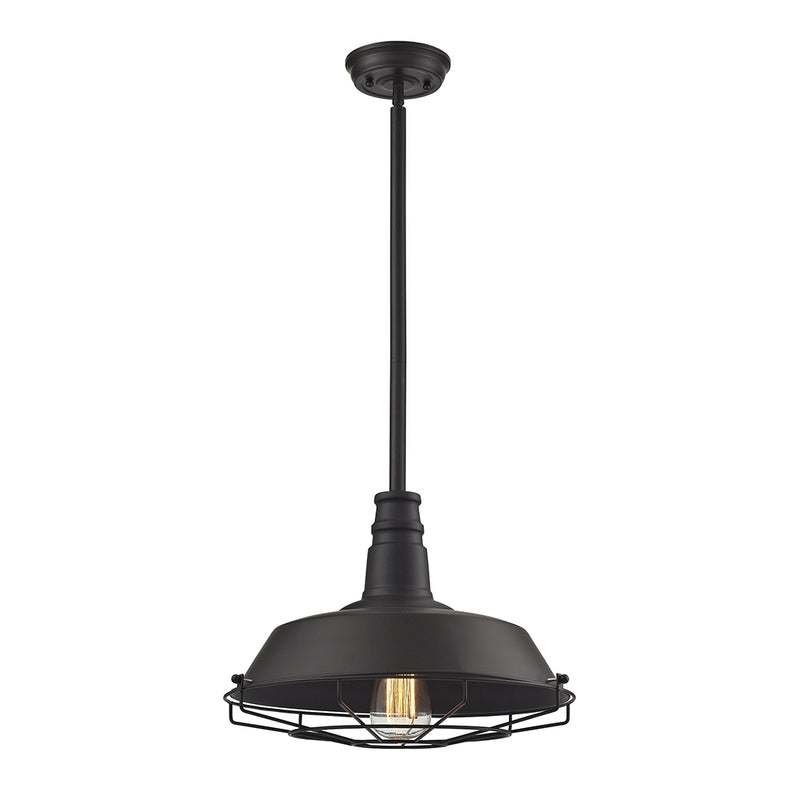 ELK 6706 Warehouse 1-lt Pendant