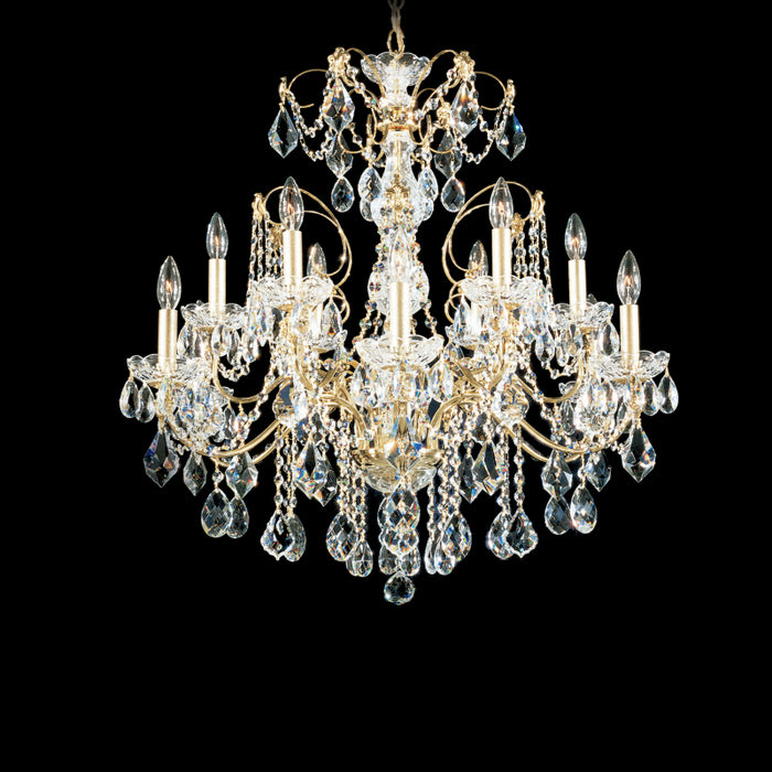 Schonbek 1712 Century 12-lt 30" Chandelier