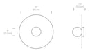 Pablo Design Bola Disc 32" LED Flushmount