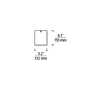 Tech 700FMEXO6 Exo 6" LED Flush Mount, 3500K