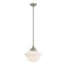 Savoy House Classic Schoolhouse Designs 1-lt Mini Pendant, Pewter - OPEN BOX RETURN