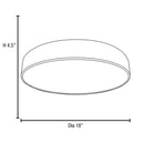 Access 70081 Meteor 12-lt LED Flushmount