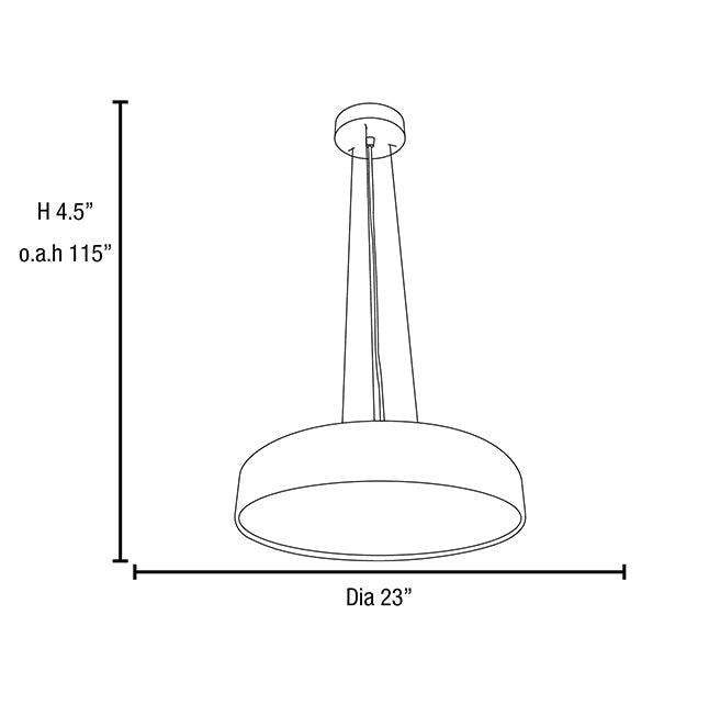 Access 70084 Meteor 16-lt LED Pendant