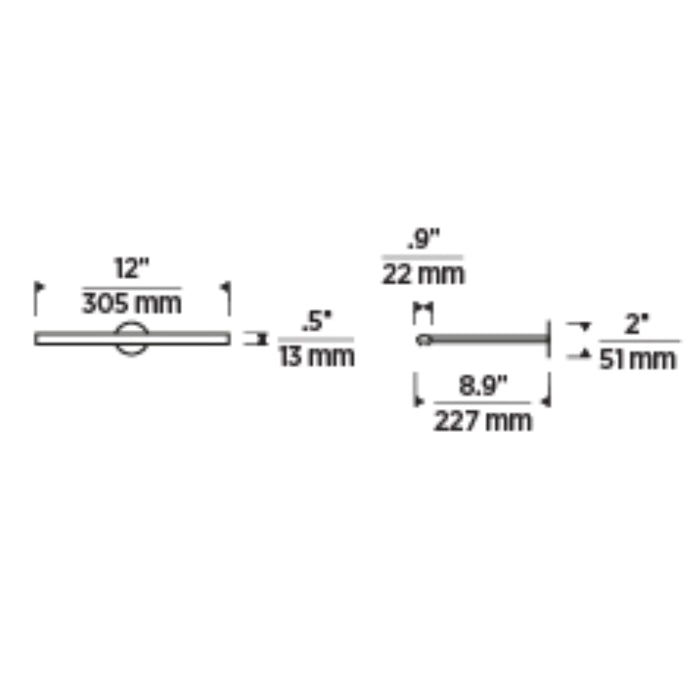 Tech 700PLUD12 Plural 1-lt 12" LED Picture Light