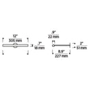 Tech 700PLUF12 Plural 1-lt 12" LED Picture Light