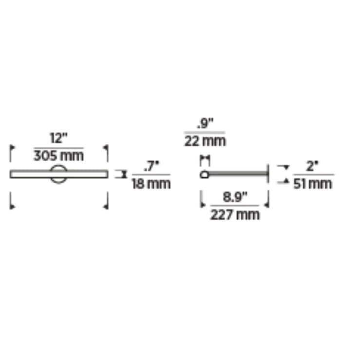 Tech 700PLUF12 Plural 1-lt 12" LED Picture Light