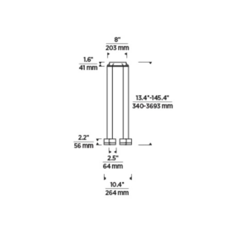 Visual Comfort 700TRSPGBL6 Gable 6-lt 10" LED Chandelier