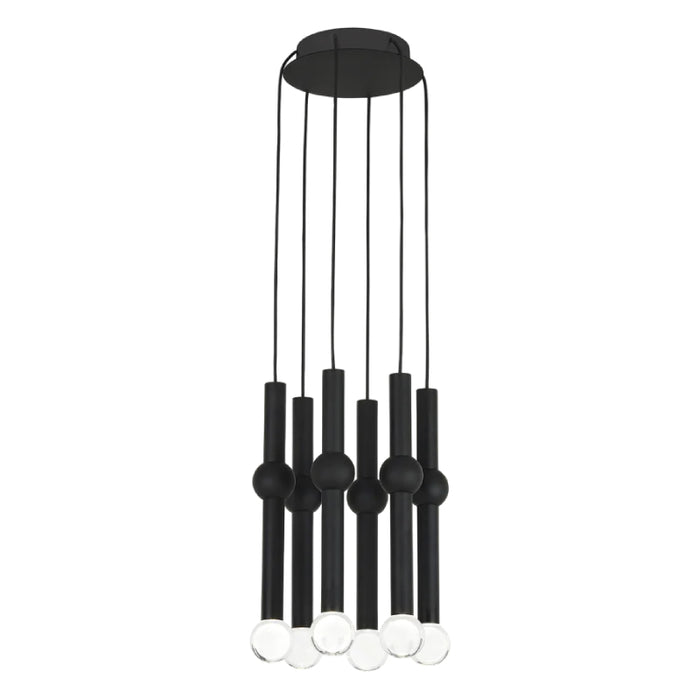 Tech 700TRSPGYD6 Guyed 6-lt 10" LED Chandelier