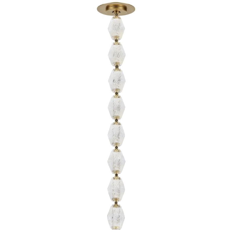 Visual Comfort 700CLR24 Collier 24 LED Pendant with Remote Mount Driver, 2700K