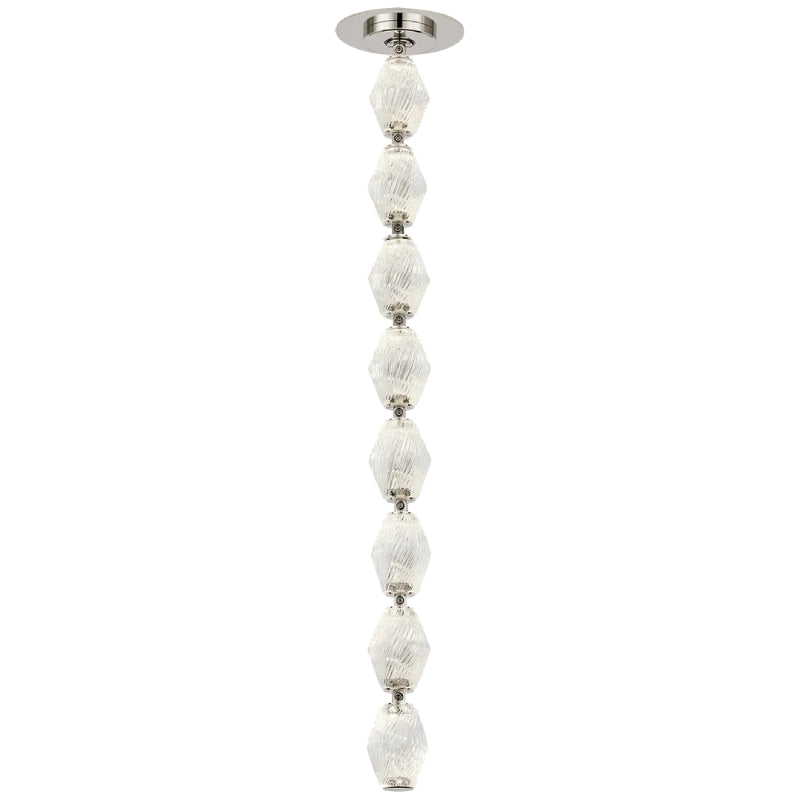 Visual Comfort 700CLR24 Collier 24 LED Pendant with Remote Mount Driver, 2700K