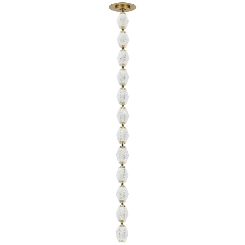 Visual Comfort 700CLR36 Collier 36 LED Pendant, with Surface Mount Driver, 2700K