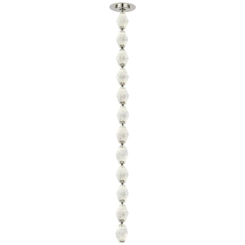 Visual Comfort 700CLR36 Collier 36 LED Pendant, with Surface Mount Driver, 2700K