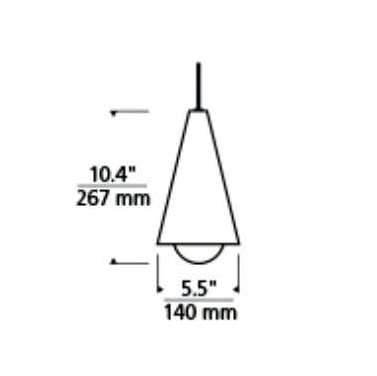 Tech 700JNI Mini Joni 1-lt 6" LED Pendant