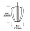 Tech 700NYR Mini Nyra 9" LED Pendant