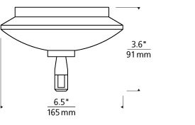 Tech 700MOSRT15E Monorail Surface Transformer, 150W, 12V Electronic, Single Feed