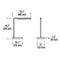 Tech 700PRTKLE18 Klee 1-lt 19" LED Table Lamp