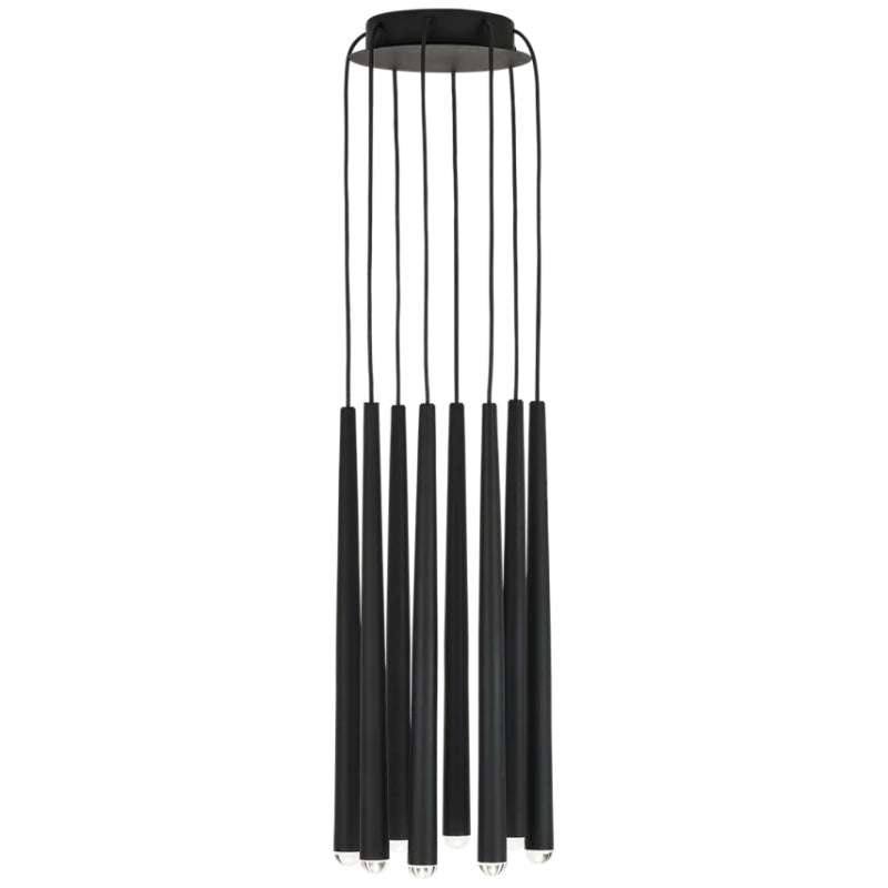 Visual Comfort 700TRSPPYL8 Pylon 8-lt 9" LED Chandelier